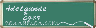 Adelgunde Eger Visitenkarte
